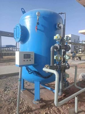 0.5 MPa 3600mm Stainless Steel Activated Carbon Sand Filter 100T/H For Water Purification And Industrial Process