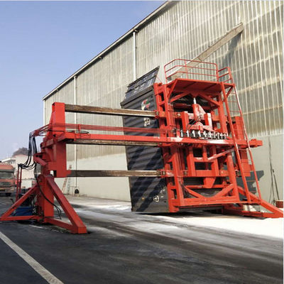 Tonglida Stainless Carbon Steel Container Flipper Single Double Lanes 0-90° 0-180° Flip Angle