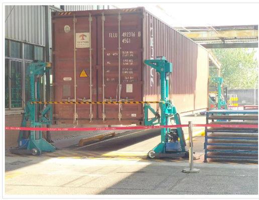 Customizable Carbon Steel Flip Angle Combilift Container Loader With 0-180 Degrees Flip Capacity