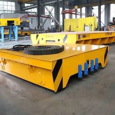 Q345  Q235 304 Steel Electric Transfer Trolley For Dynamic Route Changes Material Transfer Cart