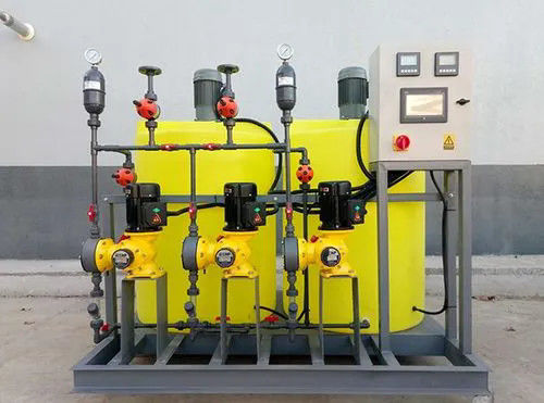 Stainless Steel Corrosion Resistant Chemical Dosing Unit For Full Process Water Treatment