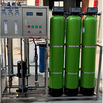 600-1000L/H Industrial Brackish Water RO Water Filter For Factories 1.8m*0.8m*2m