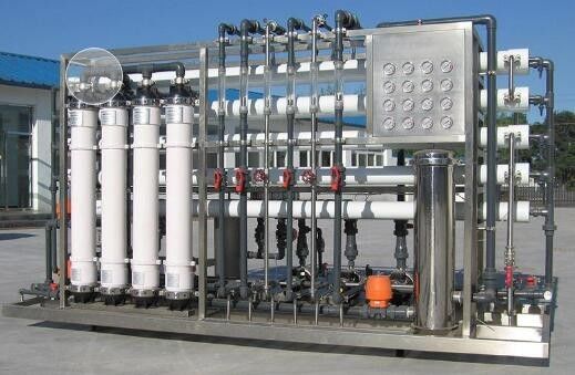 100T/H Ro Water Plant Equipment For Purified And Ultrapure Water Filtration Ro Equipment ISO9001