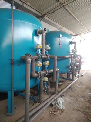 0.5MPa Activated Carbon Filtration System 75t/H-80t/H For Industrial Water Treatment