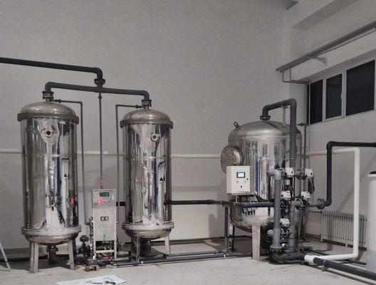 Stainless Steel 1-100T/H Automated Water Softener System By Tonglida