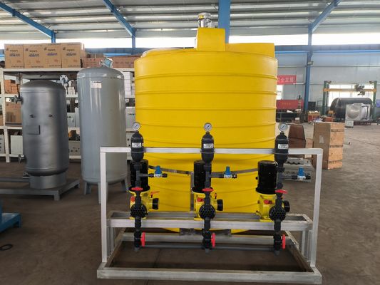 2000L/H 5000L/H 10000L/H Fully Automatic Chemical Dosing PE/Stainless Steel For Environmental Engineering