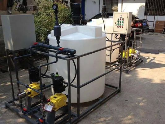 2000L/H 5000L/H 10000L/H Fully Automatic Chemical Dosing PE/Stainless Steel For Environmental Engineering