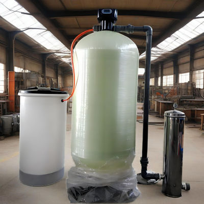 Single Valve Single Tank Water Softening System for Industrial Water Production Usage 2000L/H