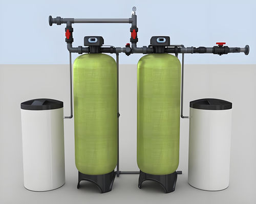 Commercial Water Softener For Large Hotels 24/7 Continuous Water Production